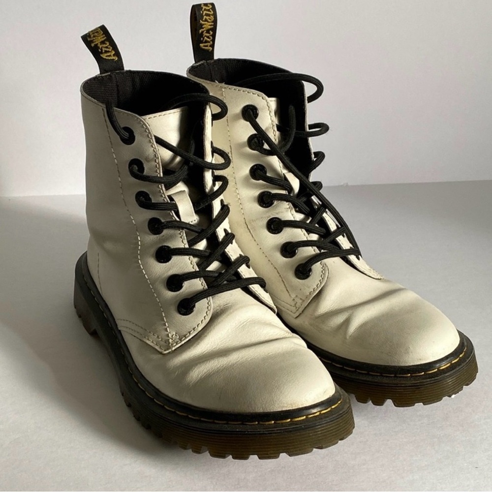 Dr. Martens Luana White Boots